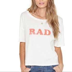 Amuse Society “Rad Ain’t Bad” Graphic Tee